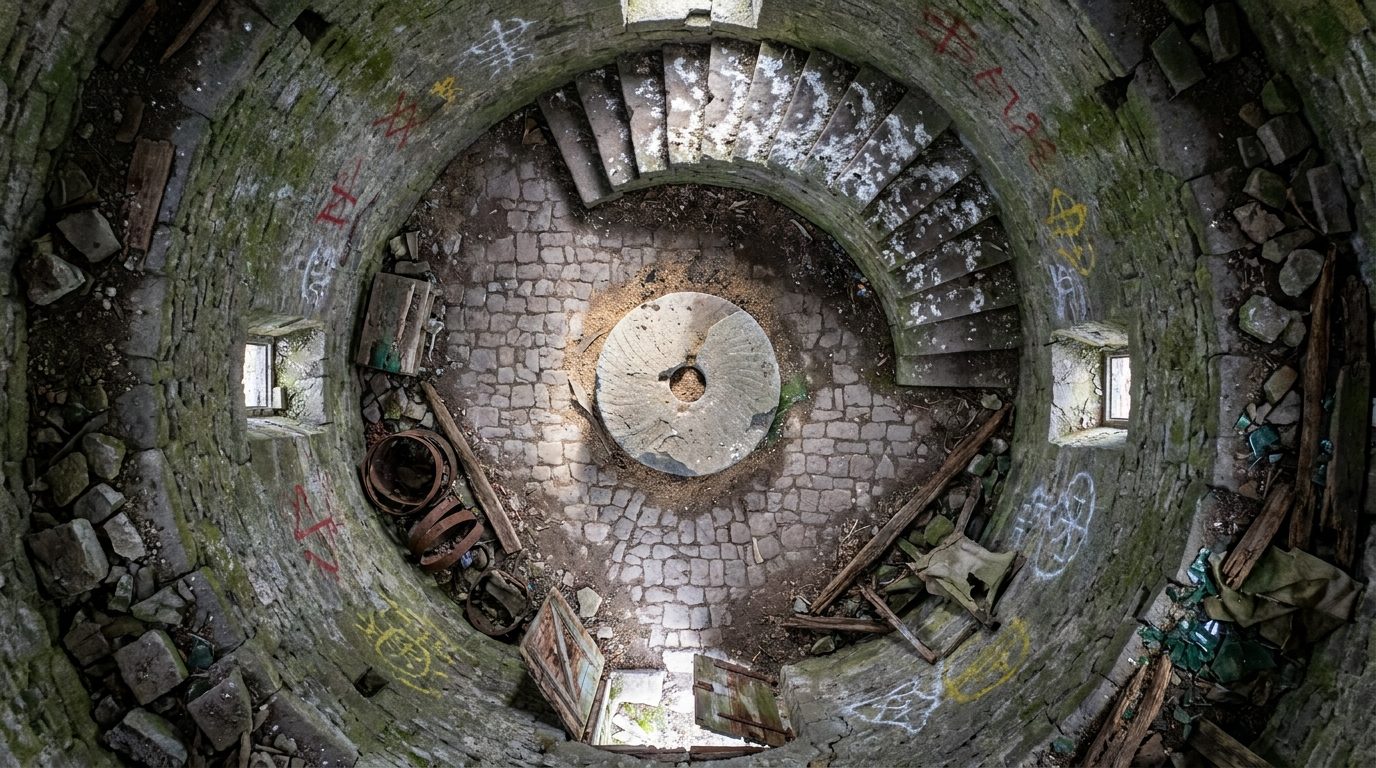 Rez-de-chaussée du Moulin Converti