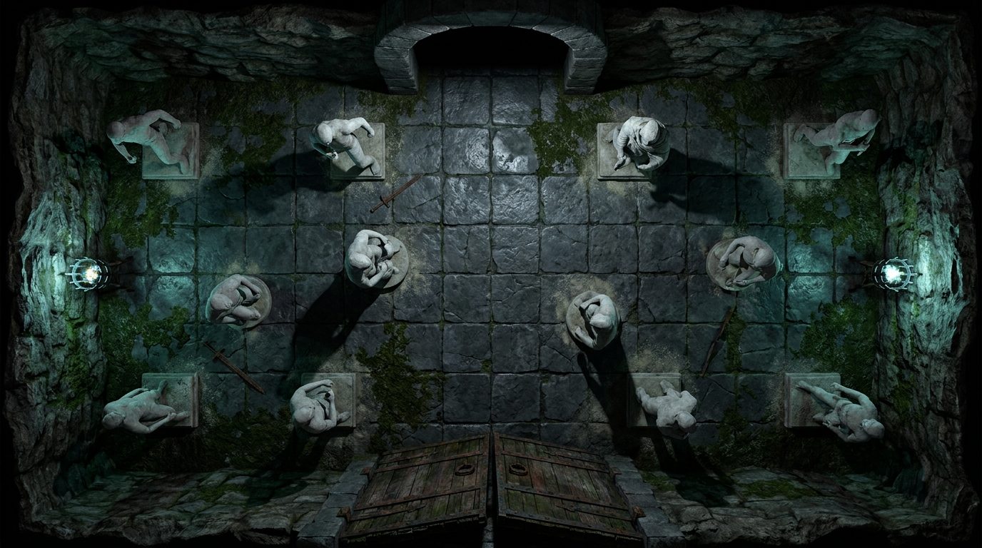 Hall des Statues Pétrifiées