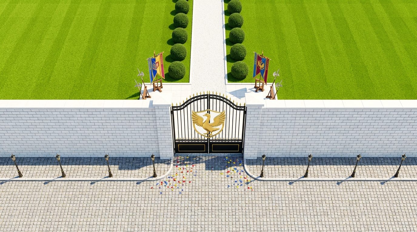 Noble Estate Gates and Walls