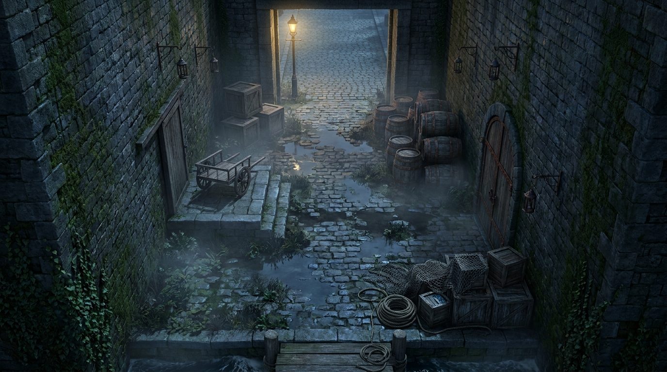 Ruelle Sombre des Docks