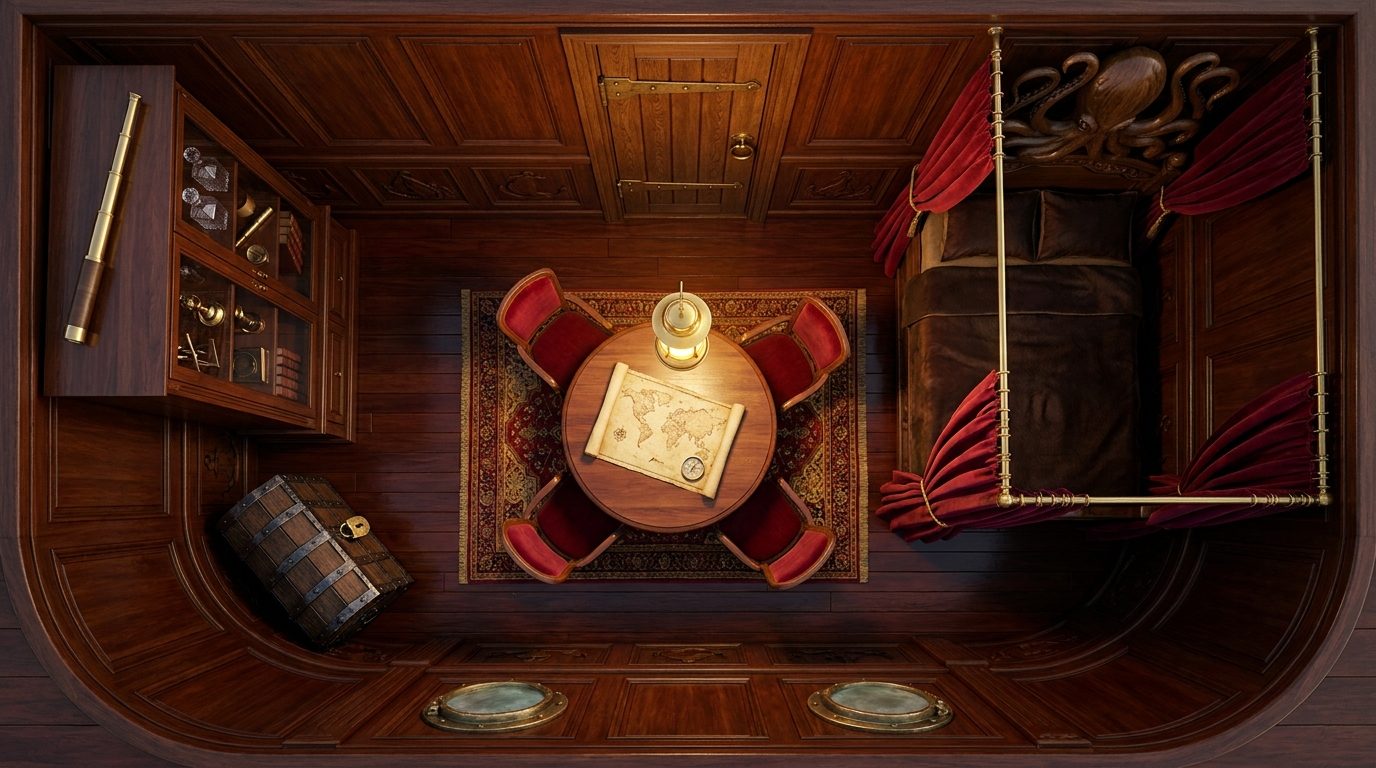 Cabine du Capitaine