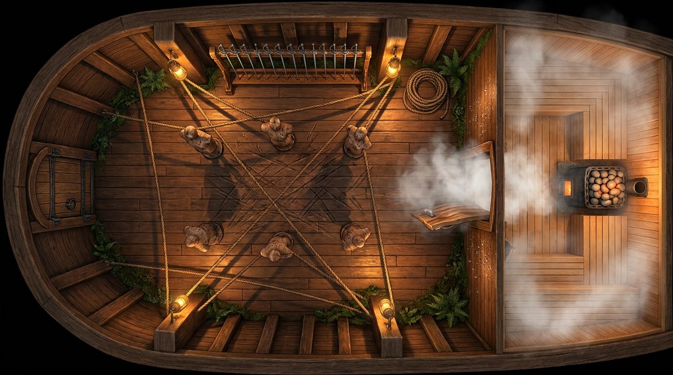 Gymnase et Sauna