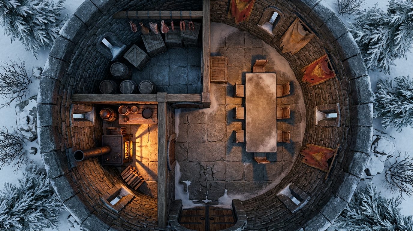 Áreas Comunes de la Torre del Mago scene 1
