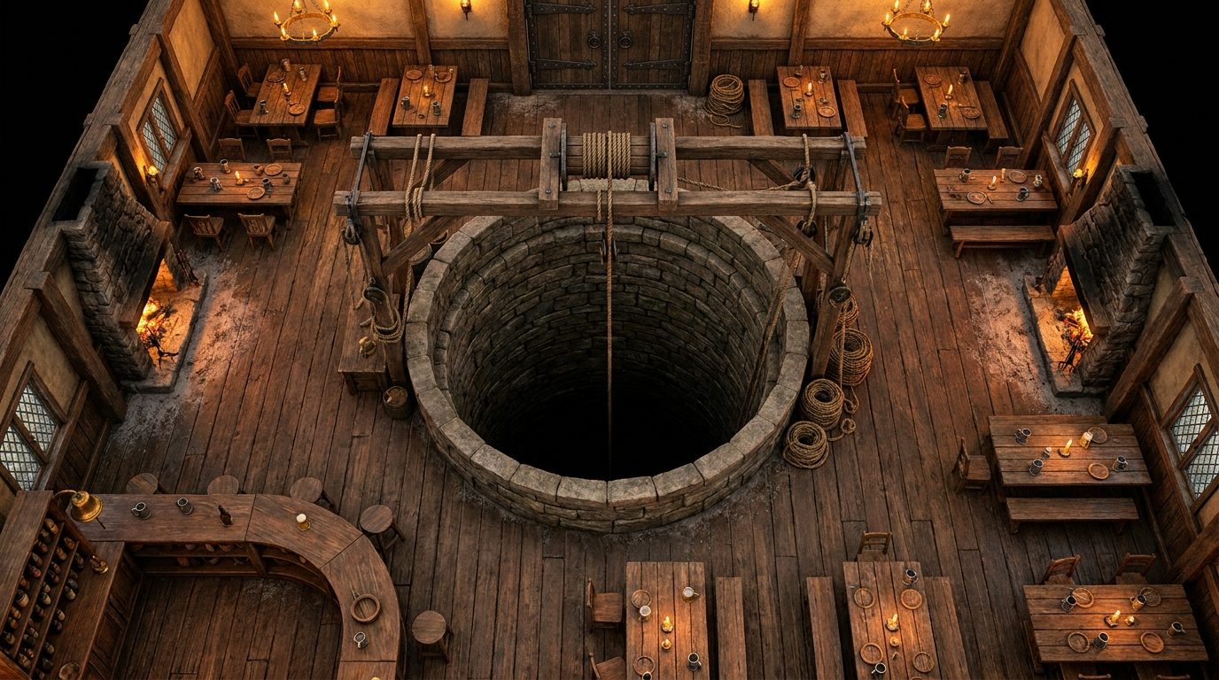 La Taverne du Gouffre scene 1
