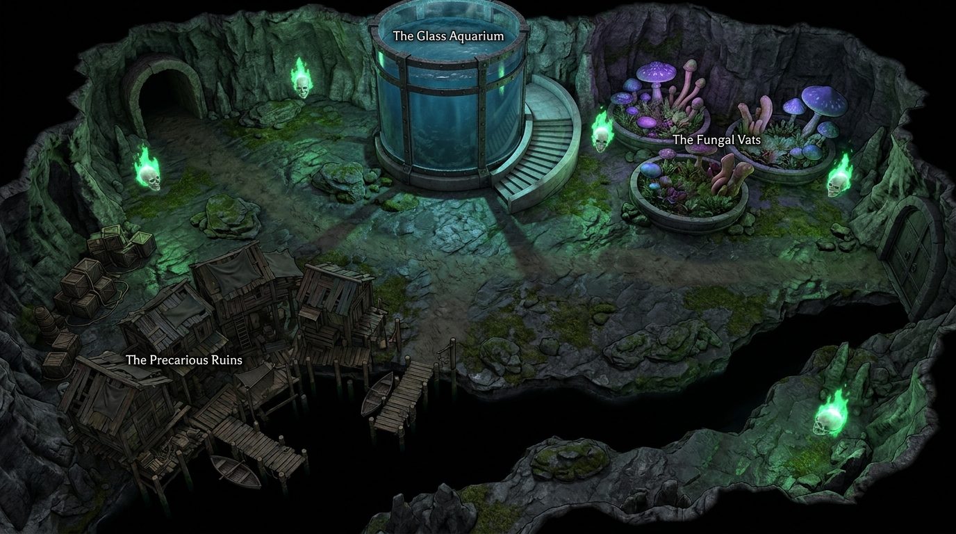 Port-Crâne (Skullport) et L'Antre de Xanathar