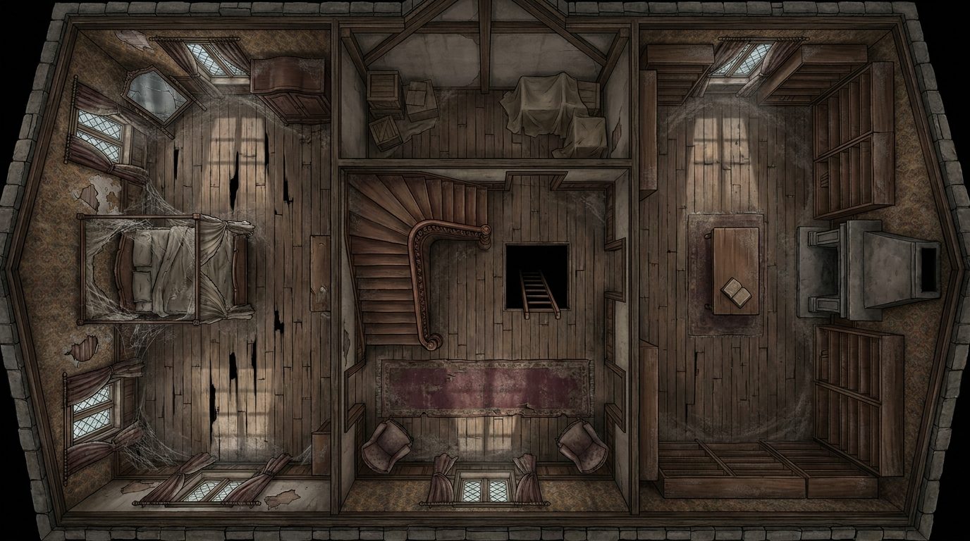 Aging Manor Upper Floors